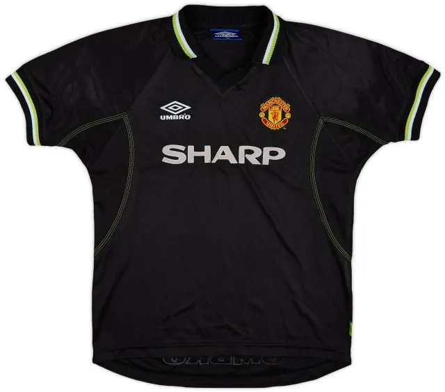 Umbro 1998-99 Manchester United Third Shirt - 7/10 - (L.Boys)