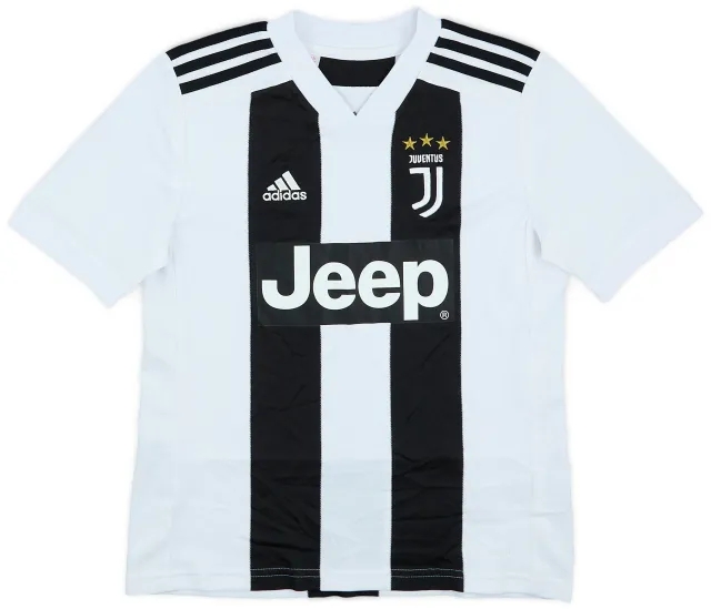 adidas 2018-19 Juventus Home Shirt - 9/10 - (M.Boys)