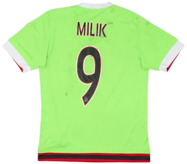 adidas 2015-16 Ajax Away Shirt Milik #9 - 4/10 - (S)