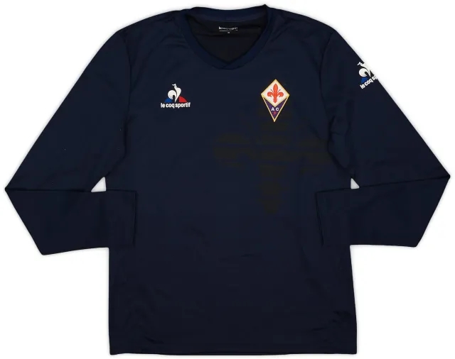 2015-16 Fiorentina Le Coq Sportif Training L/S Shirt - 8/10 - (M)