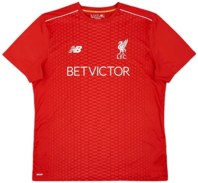 2016-17 Liverpool New Balance Training Shirt - 7/10 - (XL)