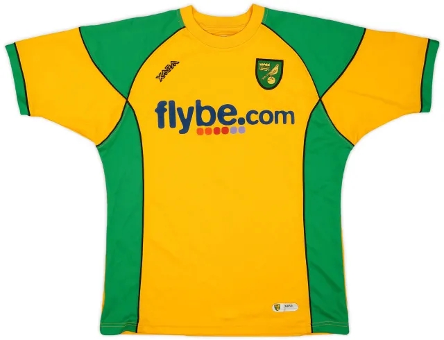 2006-08 Norwich Home Shirt #5 - 7/10 - (L)