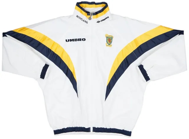 1994-96 Scotland Umbro Track Jacket - 8/10 - (XL)