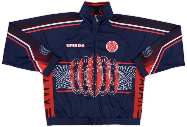 1997-98 Ajax Umbro Track Jacket - 9/10 - (L)