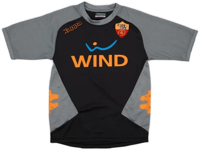 2011-12 Roma Kappa Training Shirt - 7/10 - (XS)