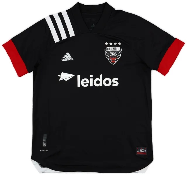 adidas 2020-21 DC United Authentic Home Shirt - 9/10 - (L)