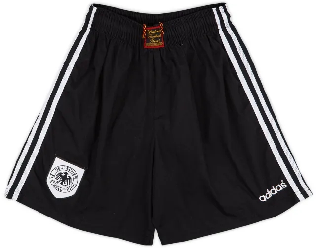 adidas 1996-98 Germany Home Shorts - 9/10 - (M)