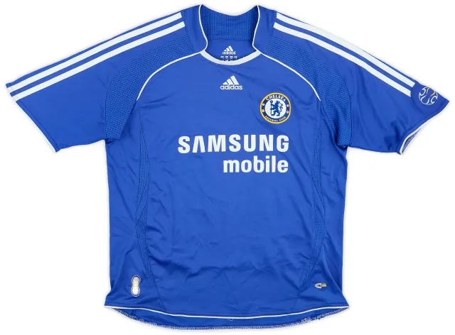 adidas 2006-08 Chelsea Home Shirt - 8/10 - (M.Boys)