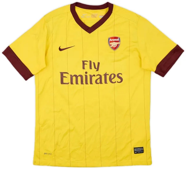 Nike 2010-13 Arsenal Away Shirt - 6/10 - (L.Boys)
