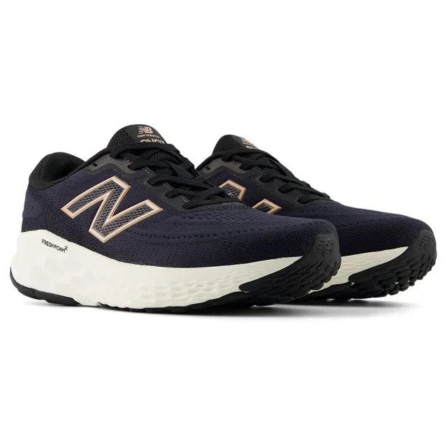 New Balance Women's Fresh Foam X EVOZ v4 in Black/Grey/White Textile