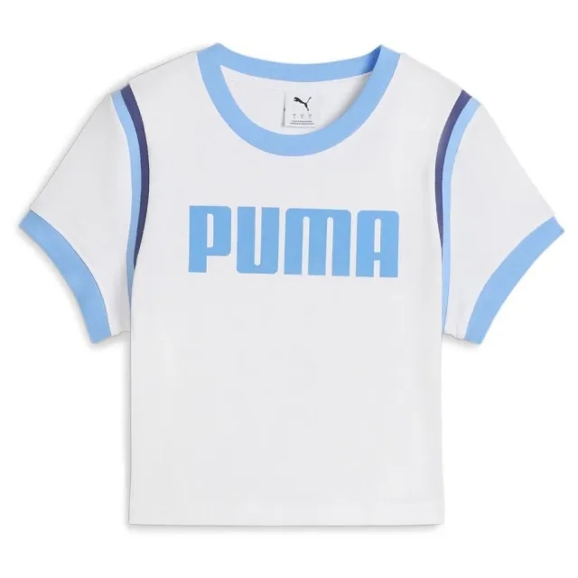Future.Puma.Archive Graphic Baby Tee Puma White - ['White']