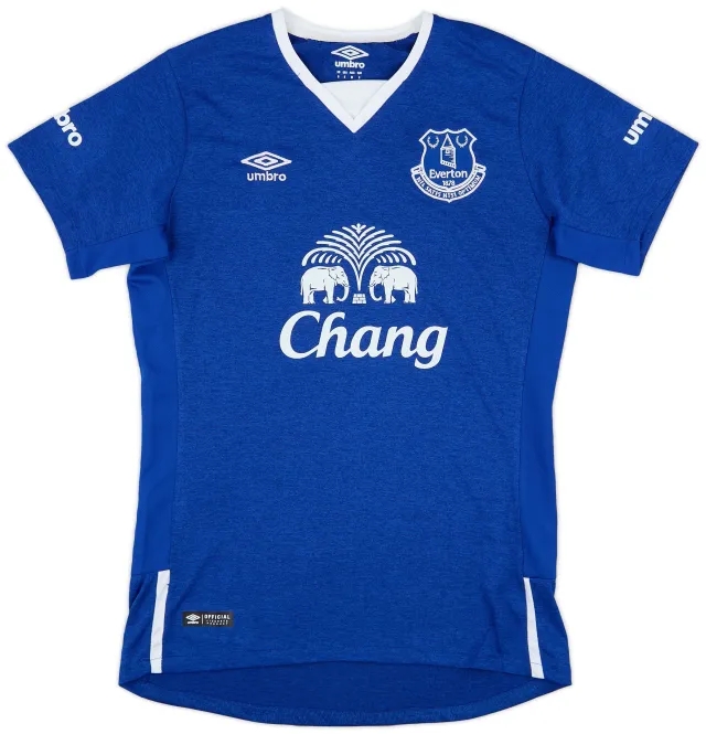 Umbro 2015-16 Everton Home Shirt Lukaku #10 - 8/10 - (S)