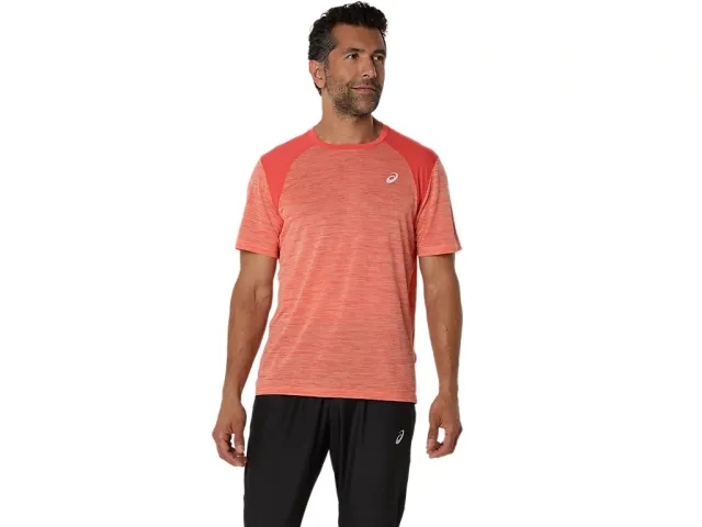 ASICS Road Running Shirt Men - Orange