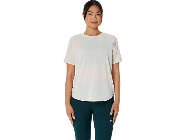 ASICS Road Running Shirt Women - Cream