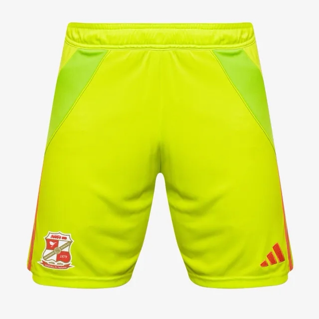 adidas Junior Swindon Town FC 24 25 Home GK Shorts
