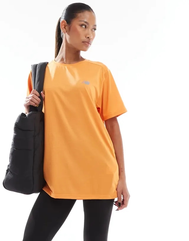 New Balance Sports T-Shirt In Orange
