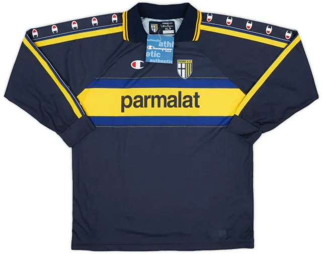 Champion 1999-00 Parma Basic Third L/S Shirt (XL.Boys)