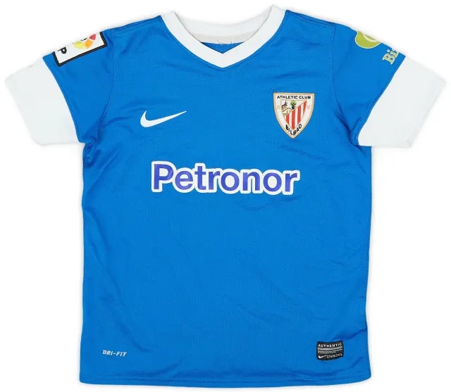 Nike 2013-14 Athletic Bilbao Away Shirt - 7/10 - (6-7 Years)