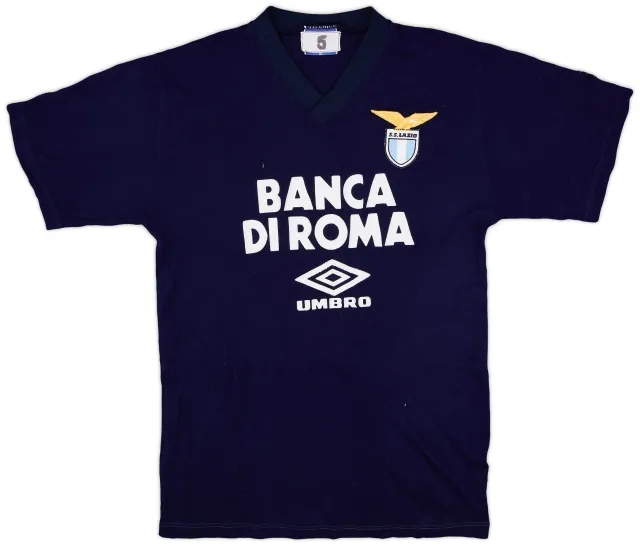 1995-96 Lazio Umbro Training Shirt - 8/10 - (XL)