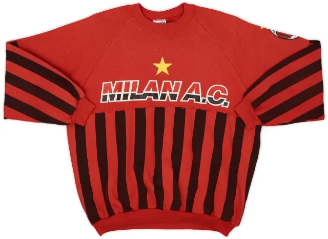 Hoodies/Sweat Tops 1990-91 AC Milan Le Felpe Dei Grandi Sweat Top - 6/10 - (L)