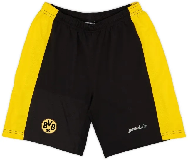 2001-02 Borussia Dortmund Home Shorts - 6/10 - (M)