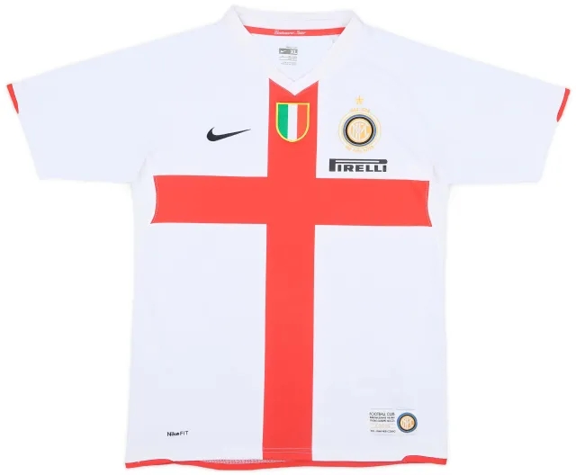 Nike 2007-08 Inter Milan Centenary Away Shirt - 8/10 - (XL.Boys)