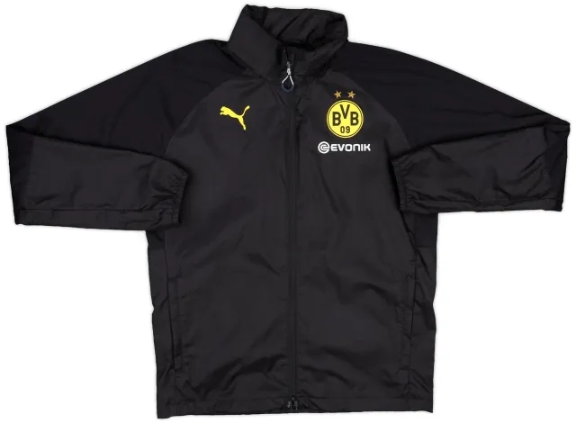 2017-18 Borussia Dortmund Puma Rain Jacket - 8/10 - (M)