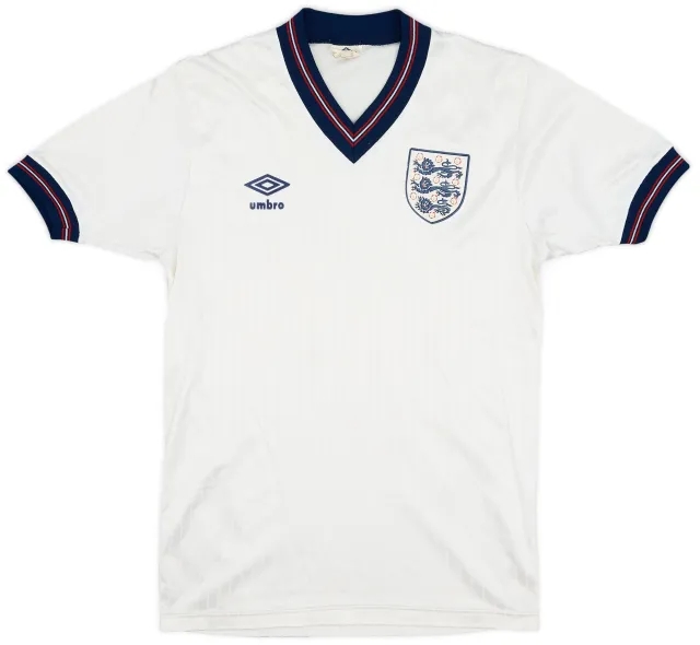Umbro 1984-87 England Home Shirt - 8/10 - (S)