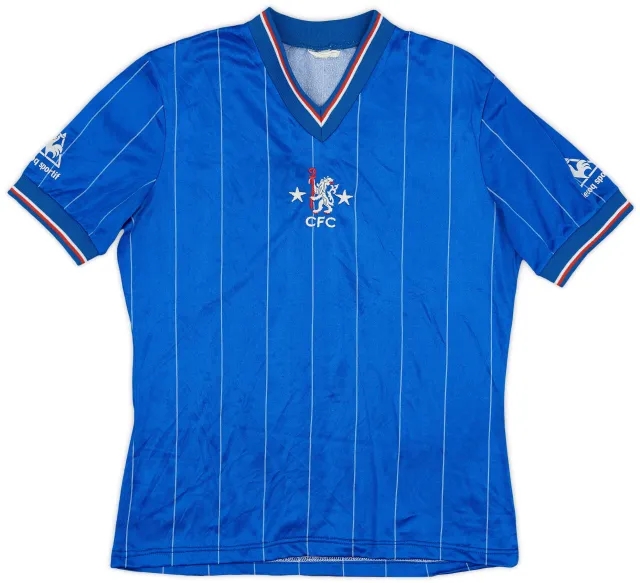 LeCoqSportif 1981-83 Chelsea Home Shirt - 6/10 - (Y)