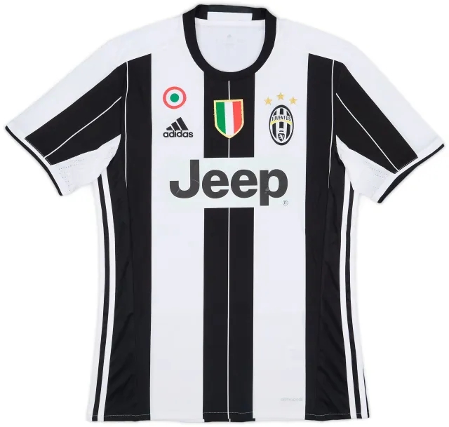 adidas 2016-17 Juventus Home Shirt - 6/10 - (S)