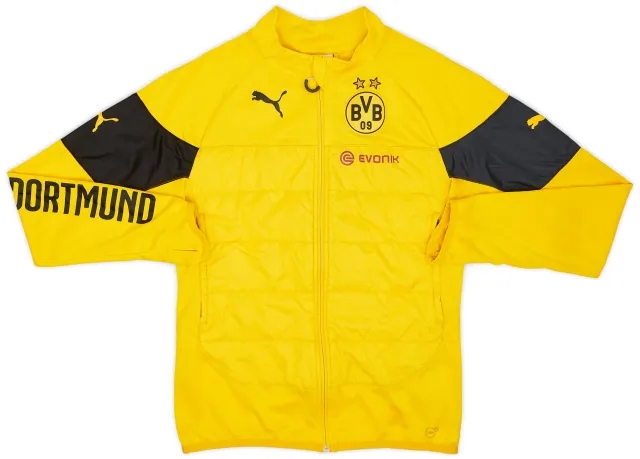 2014-15 Borussia Dortmund Puma Track Jacket - 8/10 - (S)