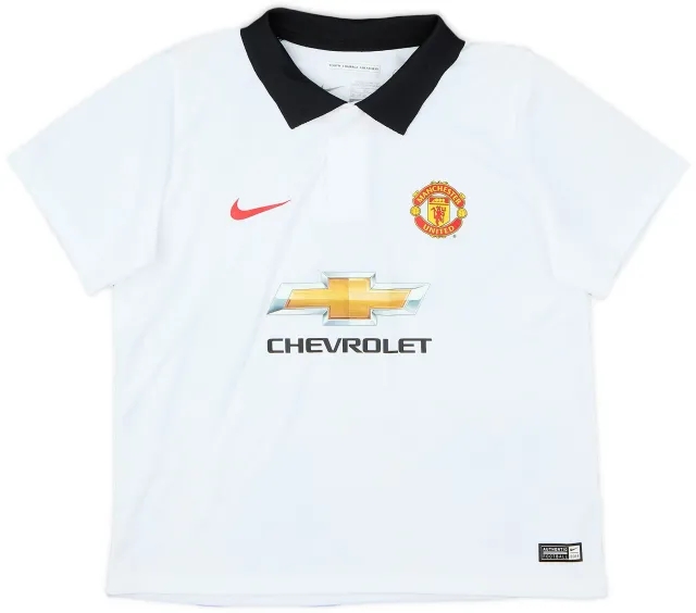 Nike 2014-15 Manchester United Away Shirt - 8/10 - (7-8 Years)