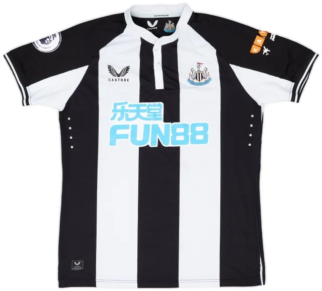 Castore 2021-22 Newcastle Match Issue Home Shirt #3