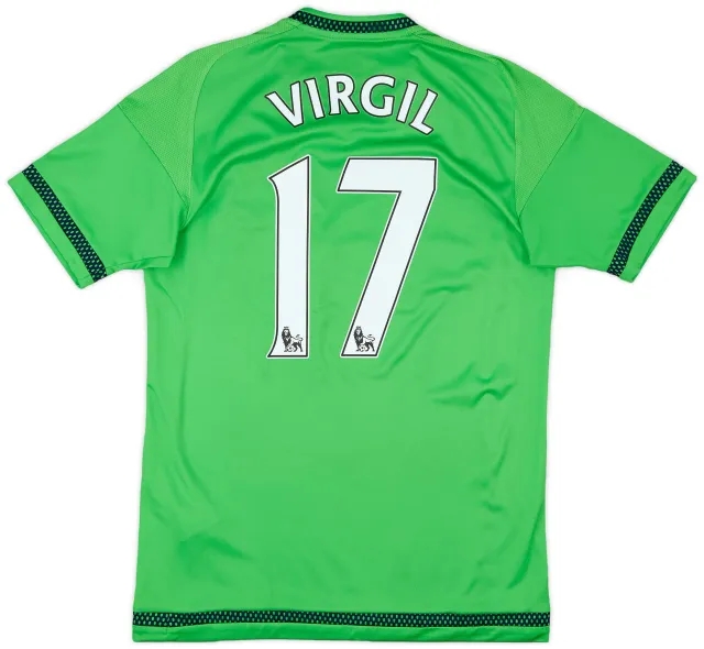 adidas 2015-16 Southampton Away Shirt Virgil #17 - 8/10 - (S)