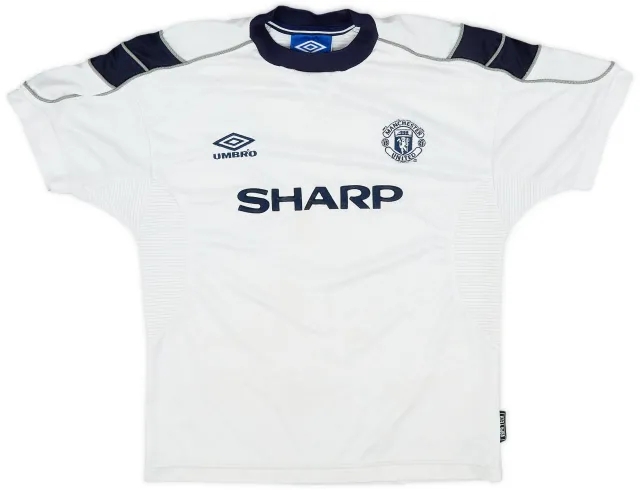 Umbro 1999-00 Manchester United Third Shirt - 6/10 - (L.Boys)