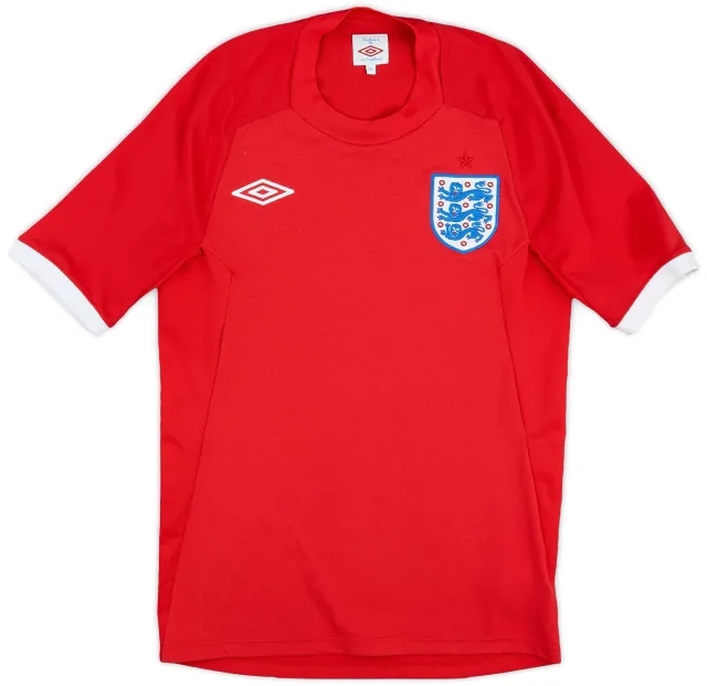 Umbro 2010-11 England Away Shirt - 9/10 - (XL.Boys)