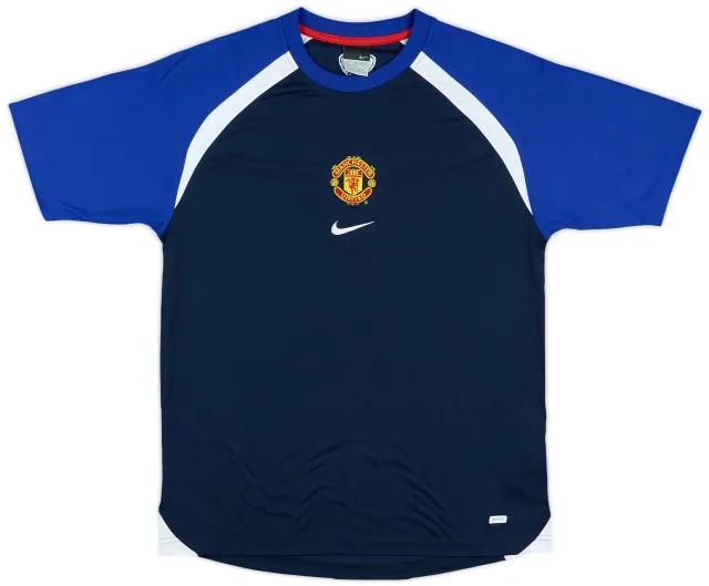 2005-06 Manchester United Nike Training Shirt - 8/10 - (XL.Boys)