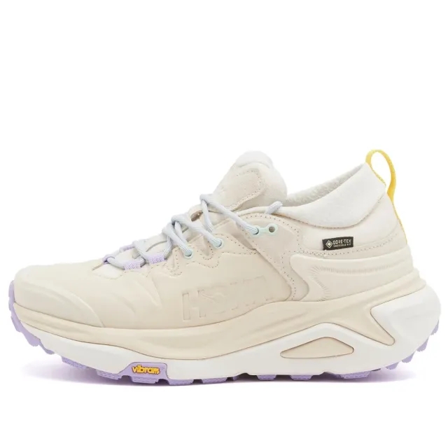 HOKA ONE ONE Women's W Kaha 3 Low Gtx Sneaker Vanilla/Mint Fluorite