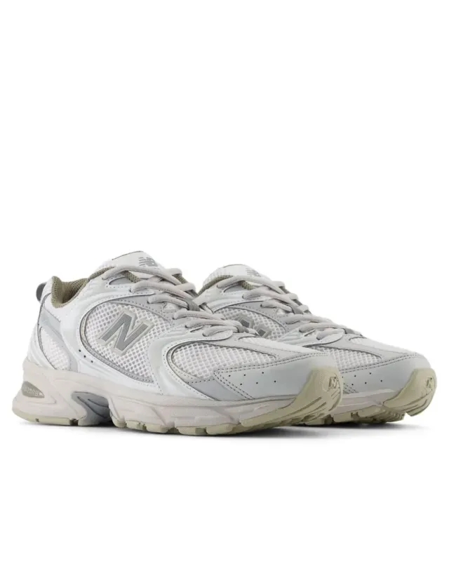 New Balance Unisex 530 in Grey/Beige Synthetic