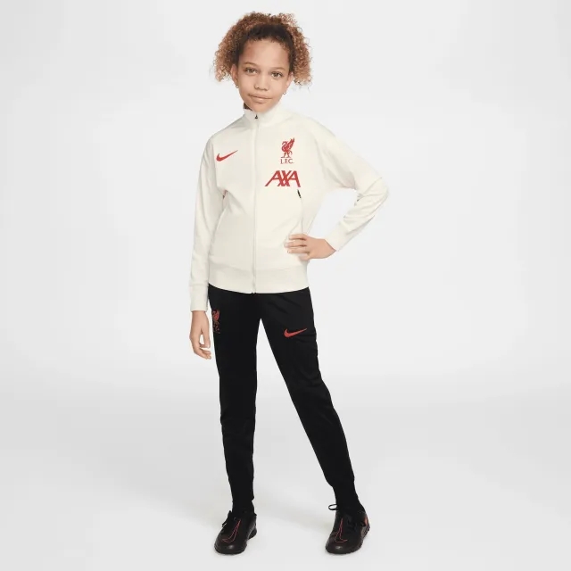 Liverpool Nike Strike Training Tracksuit - Coconut Milk/Black - Kids