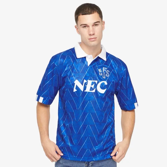 Score Draw Everton 1990 Home Shirt