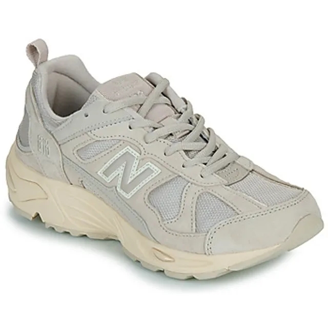 New Balance Men's 878 in Brown/White Suede/Mesh