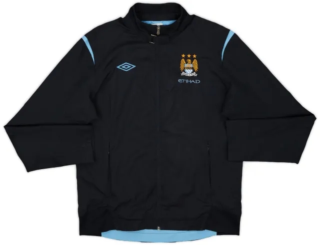 2010-11 Manchester City Umbro Track Jacket - 6/10 - (L)