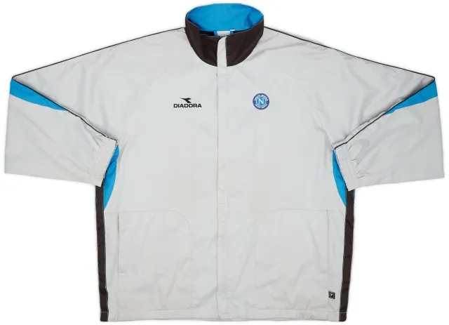 2002-03 Napoli Diadora Track Jacket - 7/10 - (XXL)