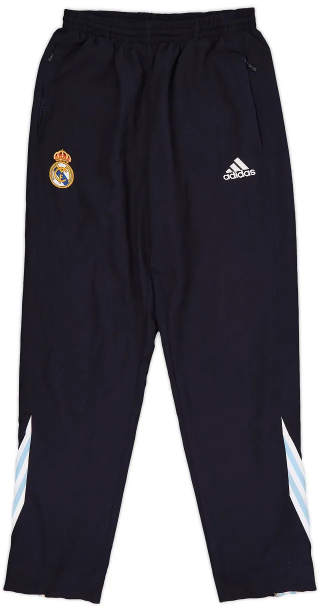 2004-05 Real Madrid adidas Track Pants/Bottoms - 9/10 - (XL.Boys)