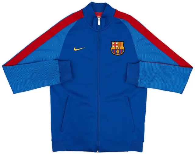 2017-18 Barcelona Nike Track Jacket - 8/10 - (S)