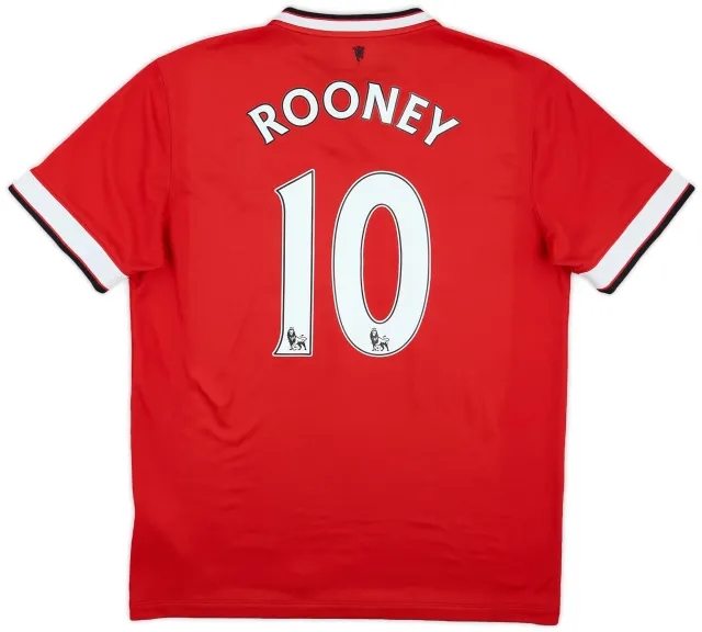 Nike 2014-15 Manchester United Home Shirt Rooney #10 - 5/10 - (L)