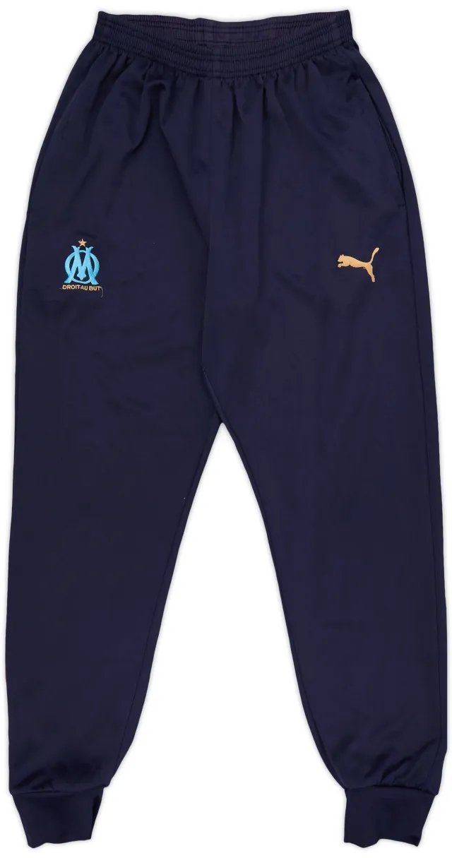 2020-21 Olympique Marseille Puma Track Pants/Bottoms - 9/10 - (L)