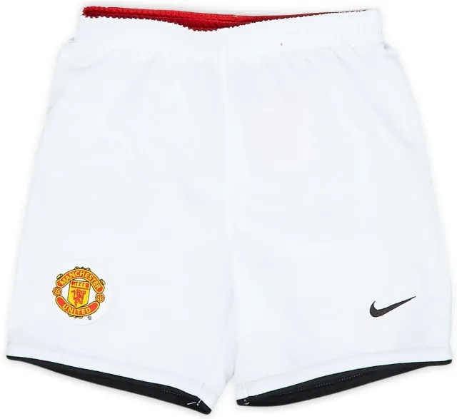Nike 2007-09 Manchester United Home Shorts - 7/10 - (12-18 Months)