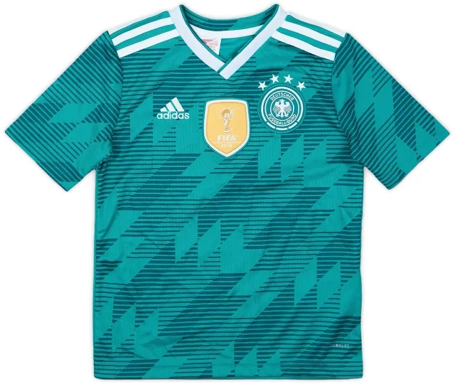 adidas 2018-19 Germany Away Shirt - 10/10 - (7-8 Years)